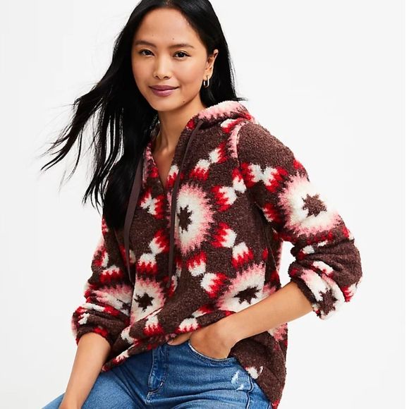 Sunburst Sherpa Hoodie - Picture 2 of 10